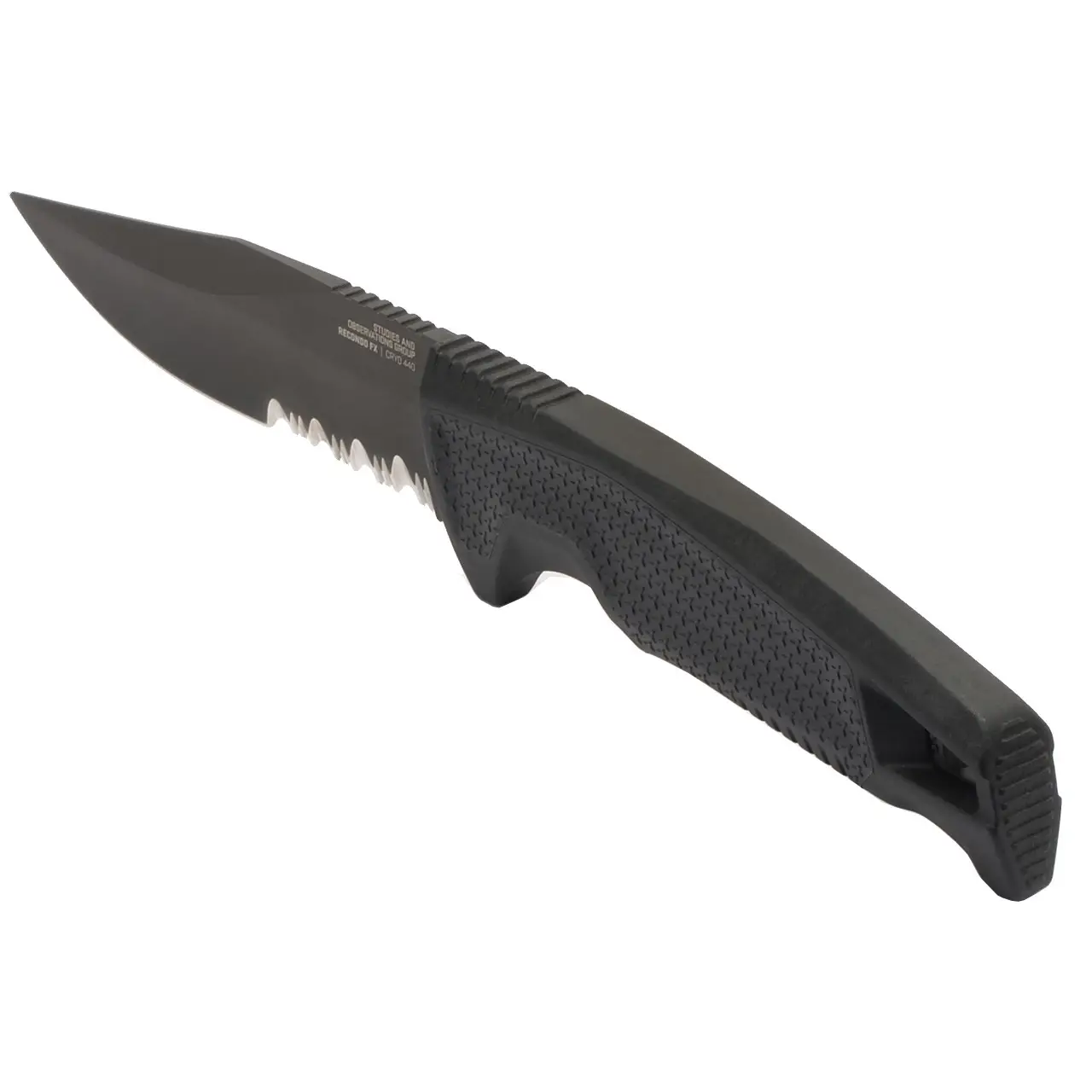 Ніж SOG Recondo FX, Black/Partially Serrated (SOG 17-22-02-57) - 4 - Robinzon.ua