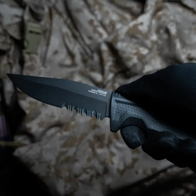 Ніж SOG Recondo FX, Black/Partially Serrated (SOG 17-22-02-57) - 8 - Robinzon.ua