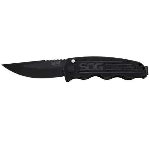 Розкладний ніж SOG Tac Ops, Black Micarta ( SOG TO1011-BX) - Robinzon.ua