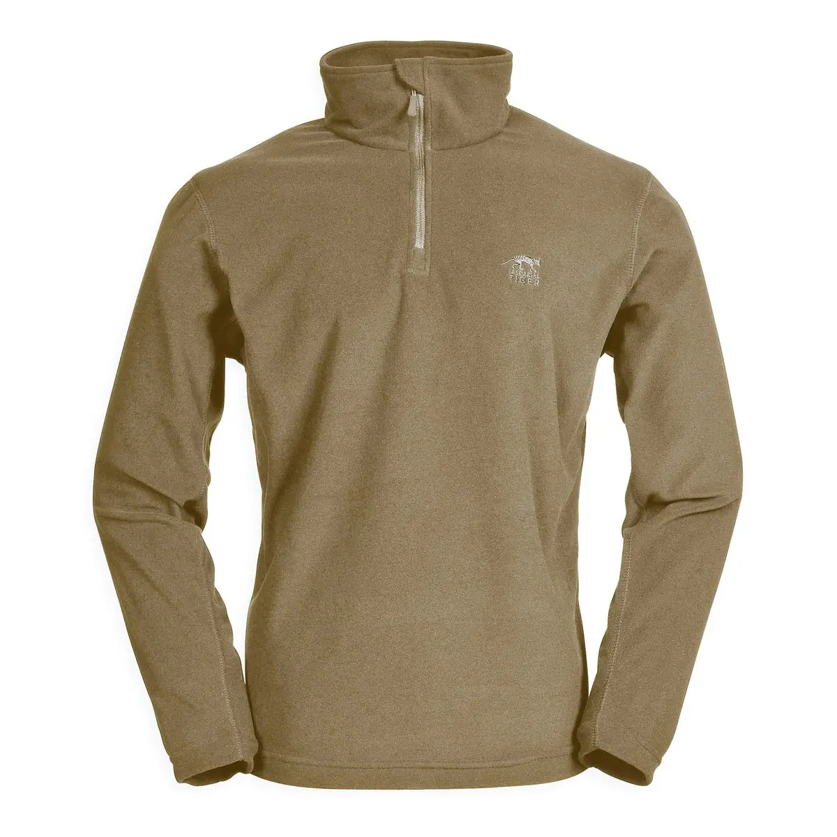 Чоловічий флісовий джемпер Tasmanian Tiger Idaho Pullover, Khaki, XXXL (TT 7653.343-XXXL) - Robinzon.ua
