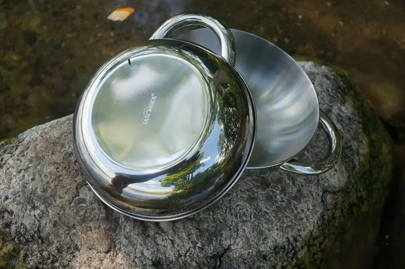 Миска з ручкою Tatonka Bowl With Grip, М, Silver (TAT 4033.000) - 4 - Robinzon.ua