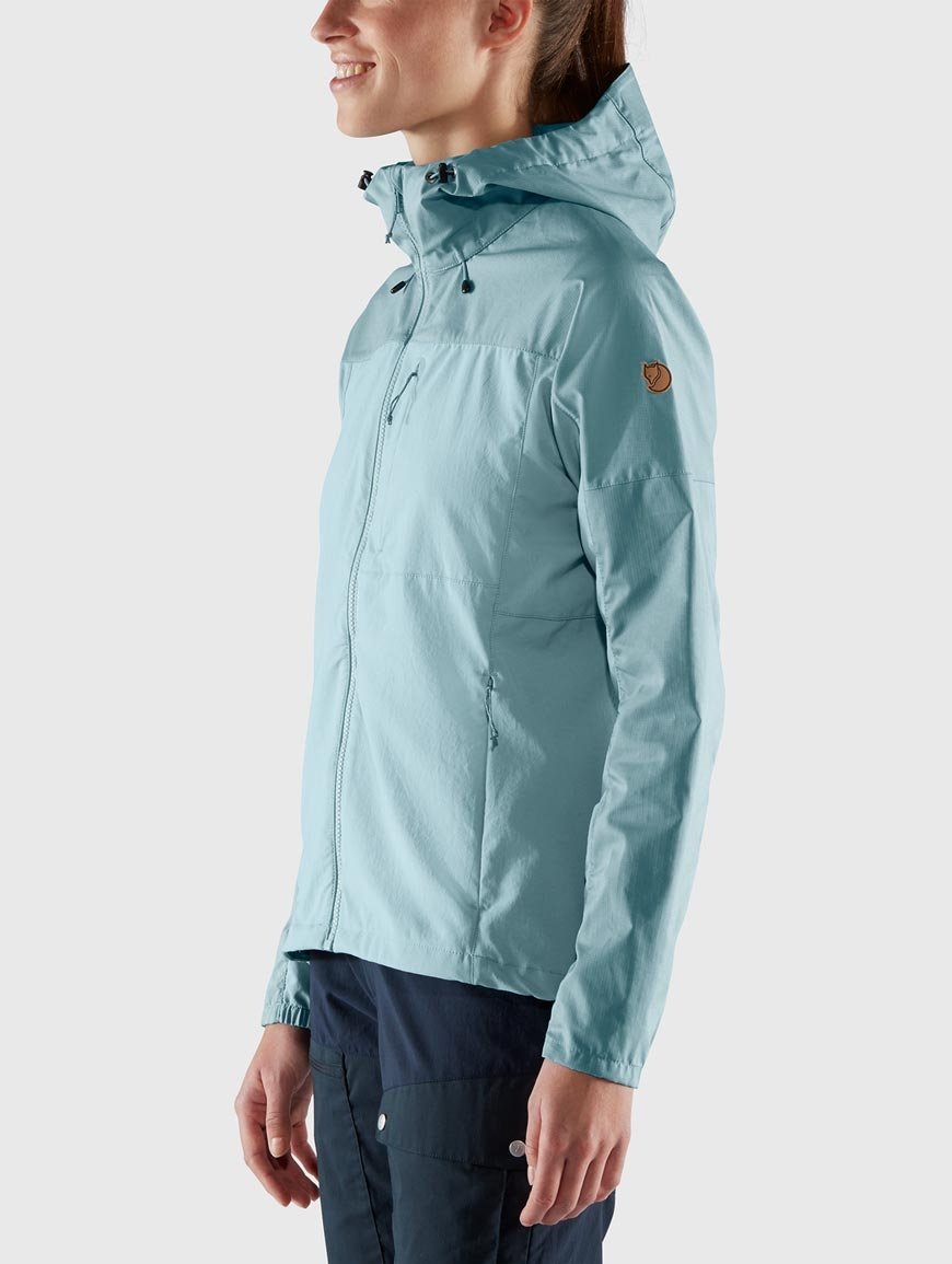 Куртка FJALLRAVEN Abisko Midsummer Jacket W Синій XS - 3 - Robinzon.ua