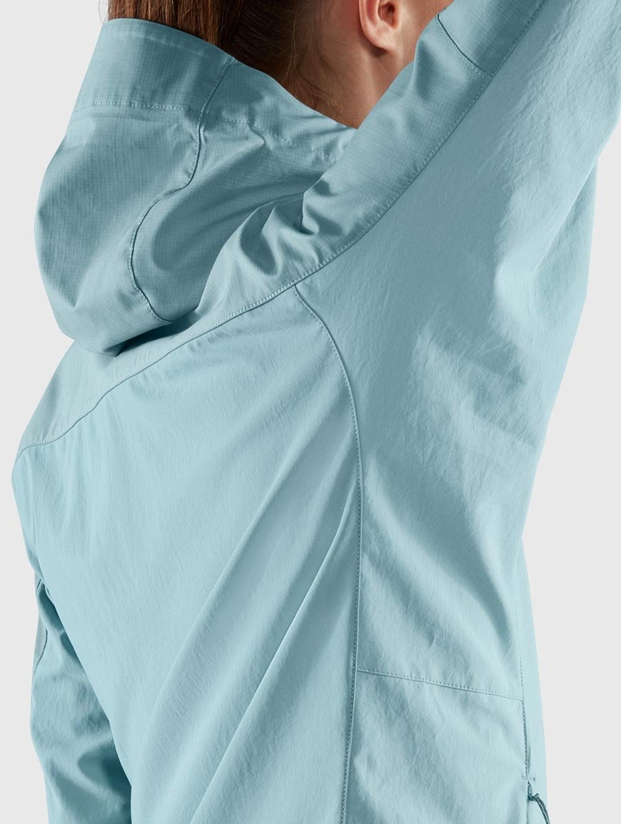 Куртка FJALLRAVEN Abisko Midsummer Jacket W Синій XS - 5 - Robinzon.ua