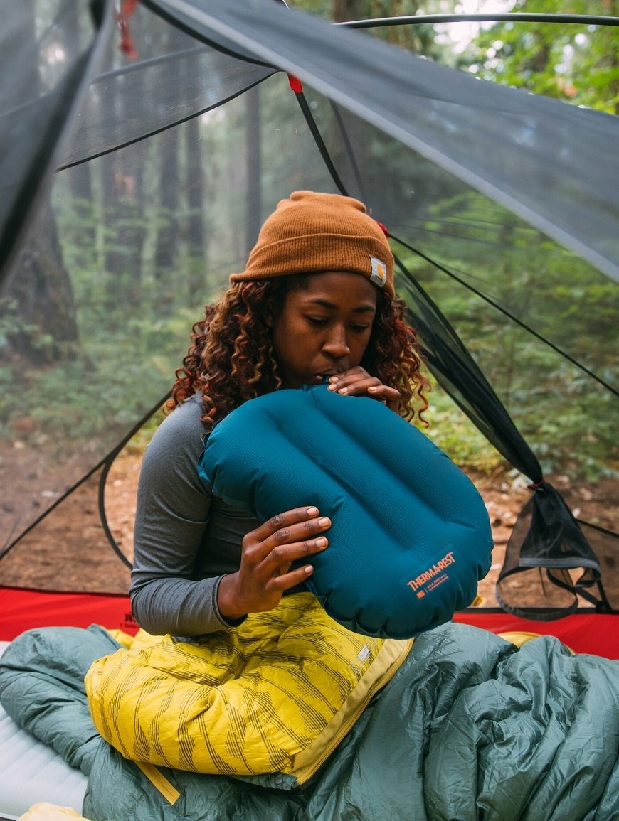 Подушка THERM-A-REST Air Head Lite L Темно-синій - 2 - Robinzon.ua