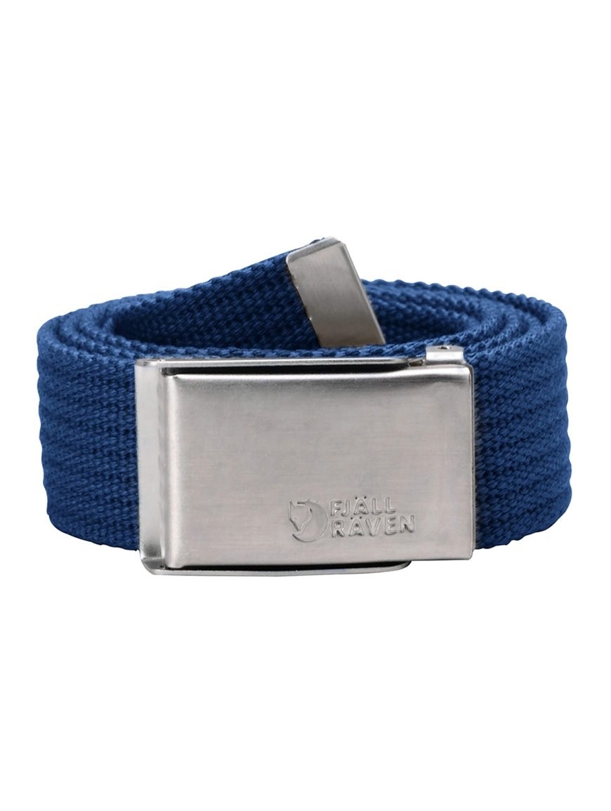 Пояс FJALLRAVEN Canvas Belt Темно-синій 77029.527 - Robinzon.ua