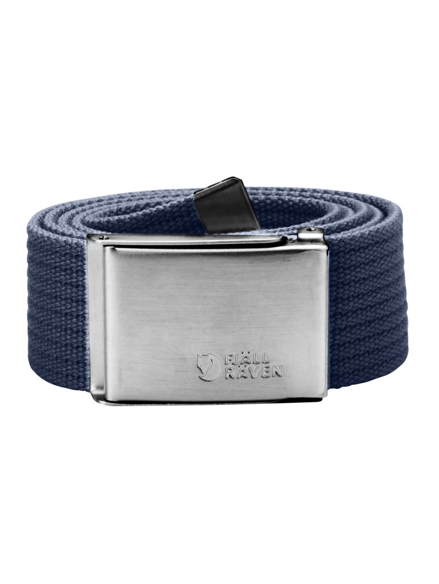 Пояс FJALLRAVEN Canvas Belt Темно-синій 77029.555 - Robinzon.ua