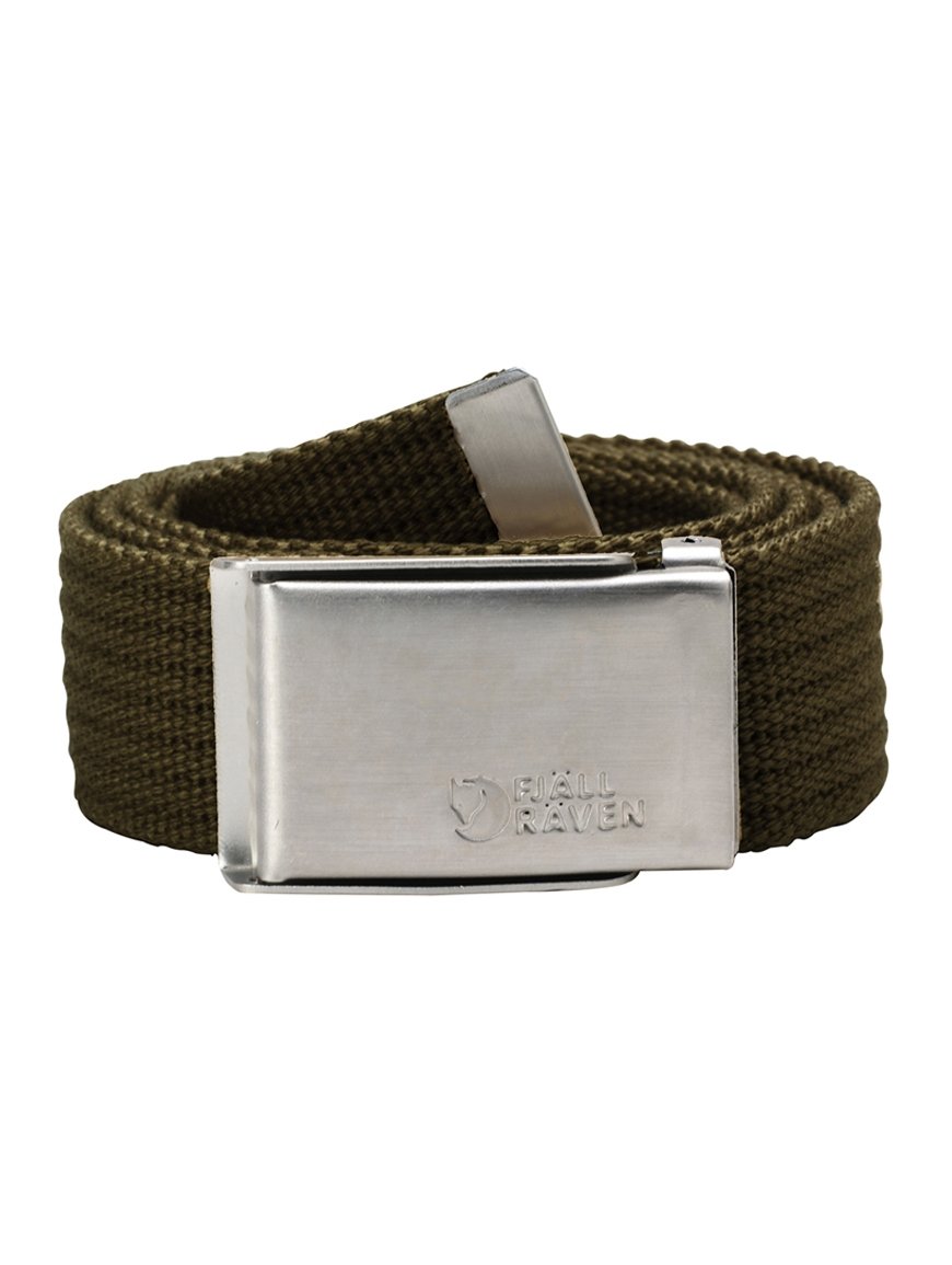 Пояс FJALLRAVEN Canvas Belt Оливковий - Robinzon.ua