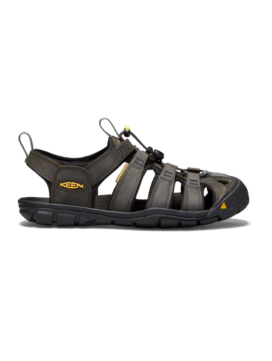 Сандалии KEEN Clearwater CNX Leather M Черный 48 - 1 - Robinzon.ua
