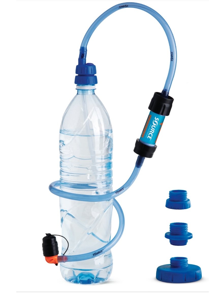 Адаптер із фільтром SOURCE Convertube + Sawyer filter - Robinzon.ua