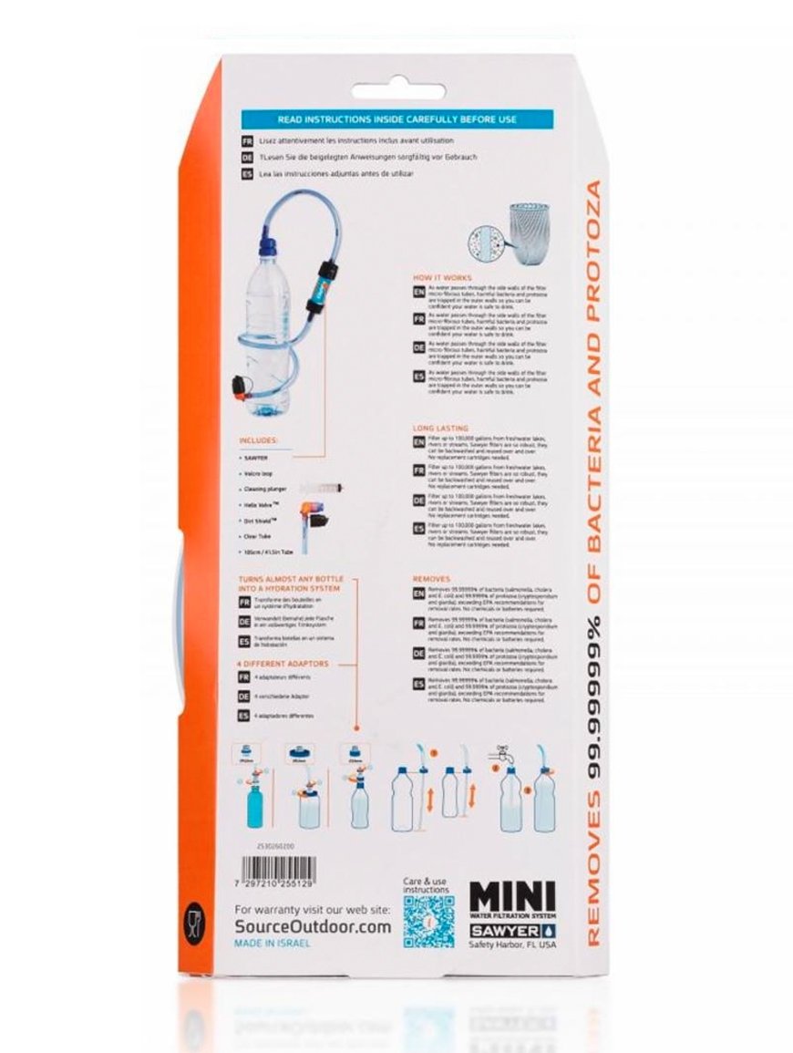 Адаптер із фільтром SOURCE Convertube + Sawyer filter - 5 - Robinzon.ua