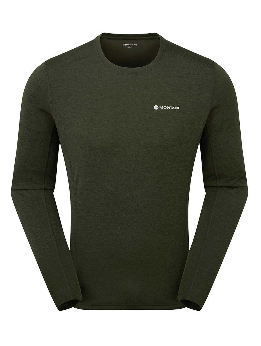 Футболка MONTANE Dart Long Sleeve T-Shirt Зелений XXXL - Robinzon.ua