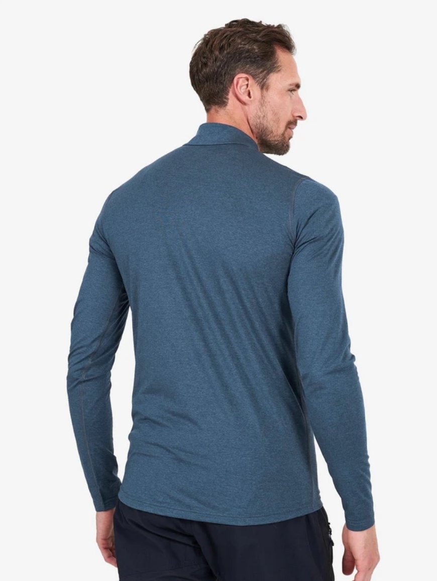 Термобілизна MONTANE Dart Thermo Zip Neck Чорний XXL - 3 - Robinzon.ua