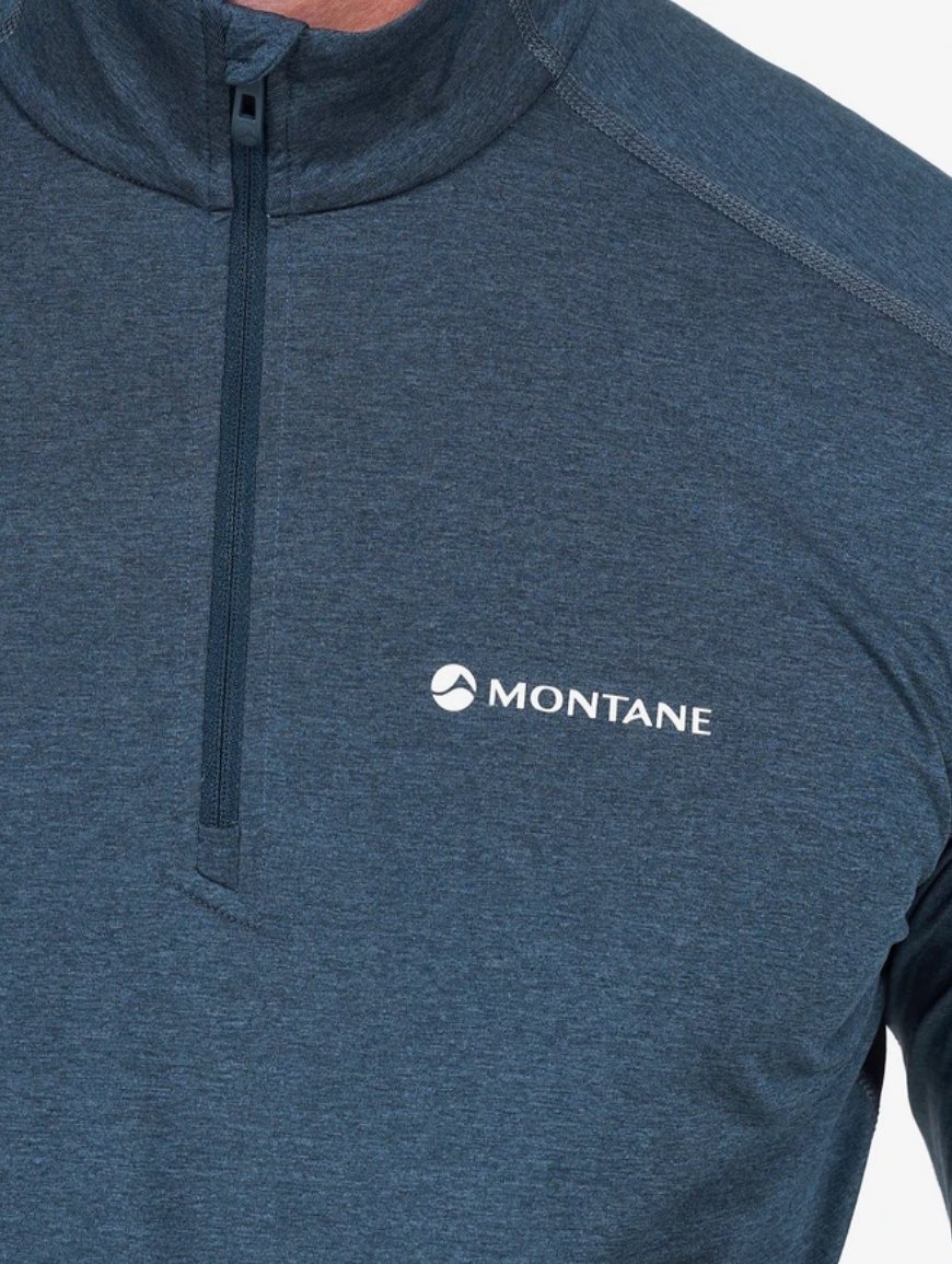 Термобілизна MONTANE Dart Thermo Zip Neck Чорний XXL - 5 - Robinzon.ua