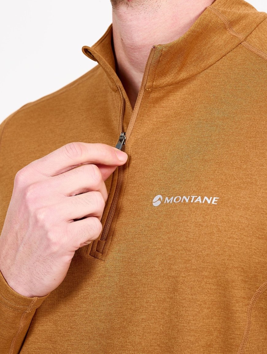 Футболка MONTANE Dart Zip Neck Зеленый XL - 5 - Robinzon.ua
