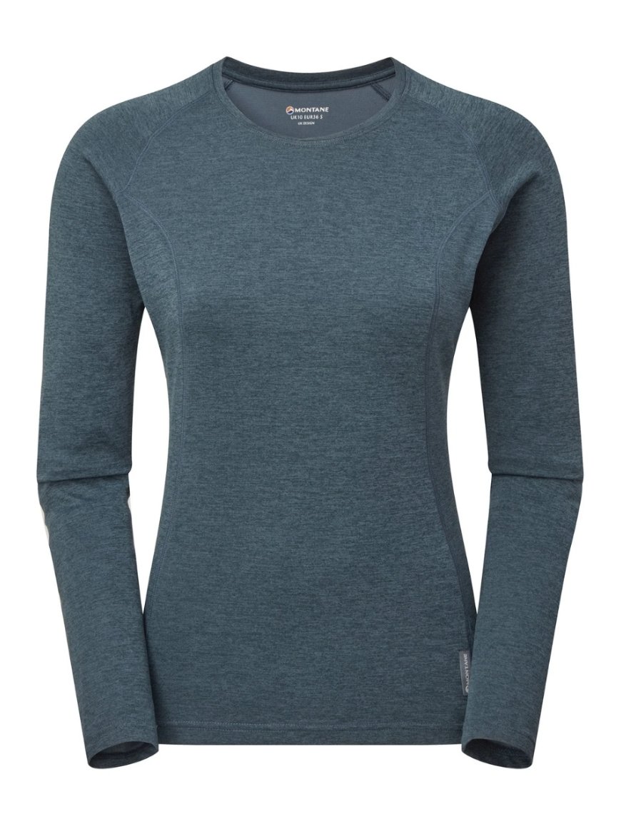 Футболка MONTANE Female Dart Long Sleeve T-Shirt Синий XL/16/42 - Robinzon.ua