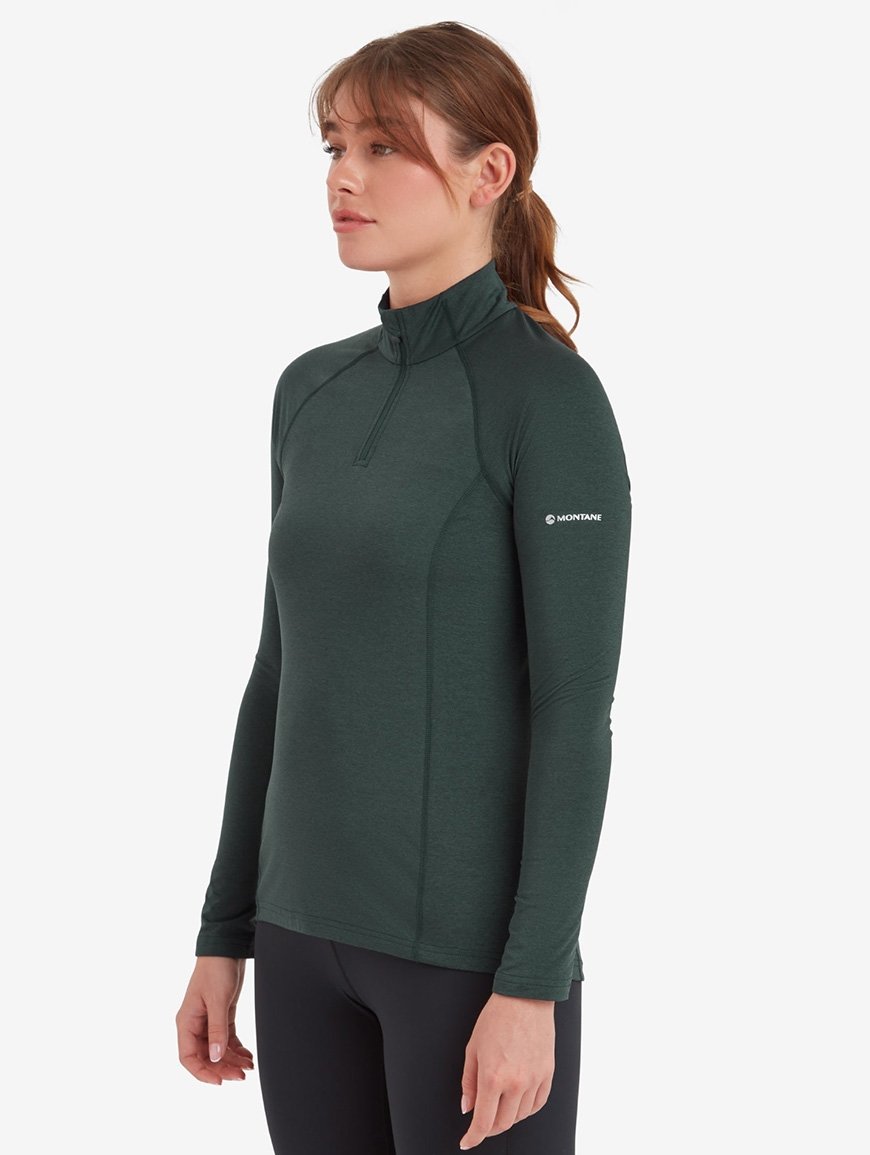 Термофутболка MONTANE Female Dart XT Zip Neck Фіолетовий M/12/40 - 3 - Robinzon.ua