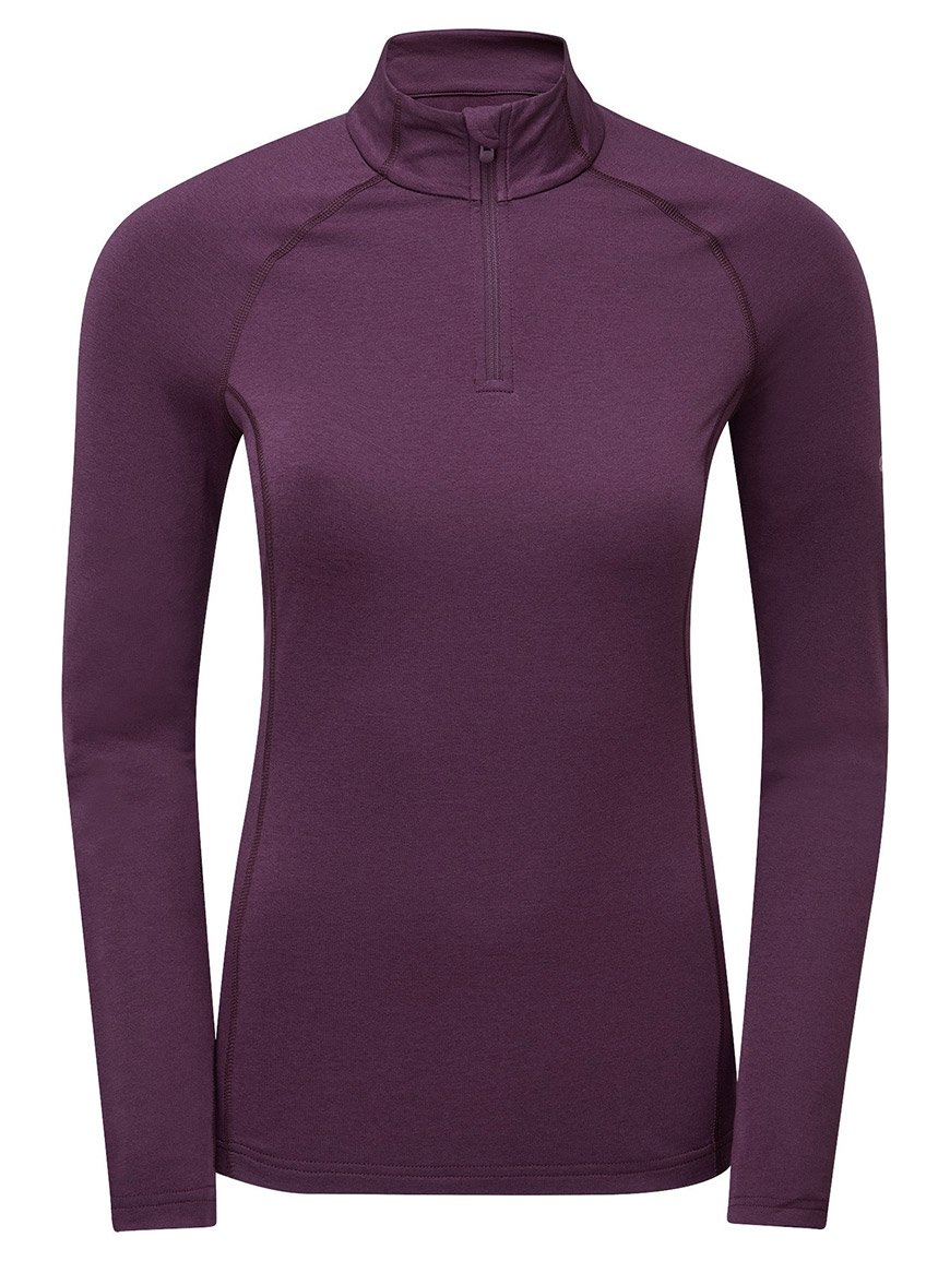 Термофутболка MONTANE Female Dart XT Zip Neck Фіолетовий M/12/40 - Robinzon.ua