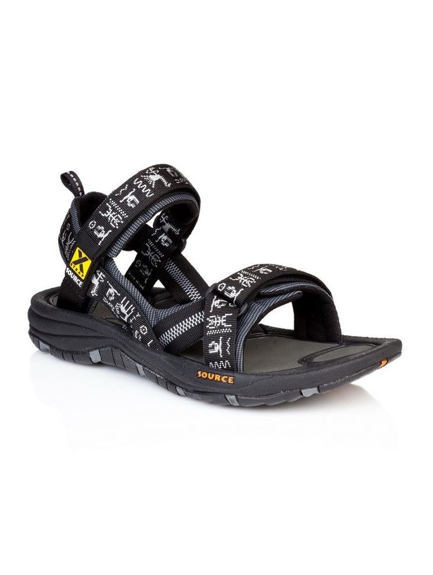 Сандалі SOURCE Gobi Mens Чорний 48 - Robinzon.ua
