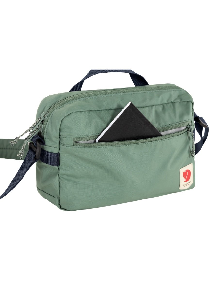 Сумка FJALLRAVEN High Coast Crossbody Чорний - 5 - Robinzon.ua