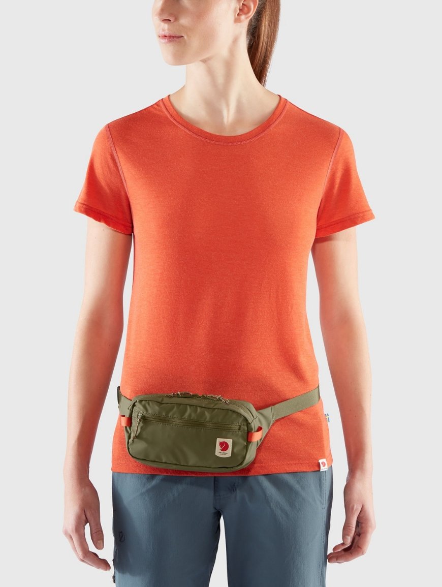 Поясна сумка FJALLRAVEN High Coast Hip Pack Зелений - 5 - Robinzon.ua