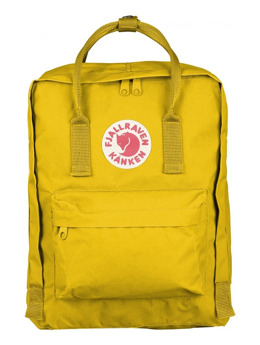 Рюкзак FJALLRAVEN Kanken Жовтий 23510.141 - Robinzon.ua