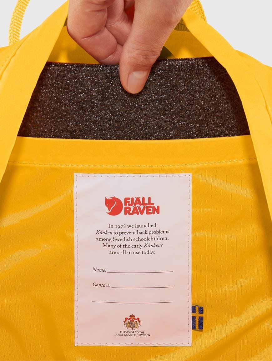 Рюкзак FJALLRAVEN Kanken Mini Жовтий 23561.126 - 8 - Robinzon.ua