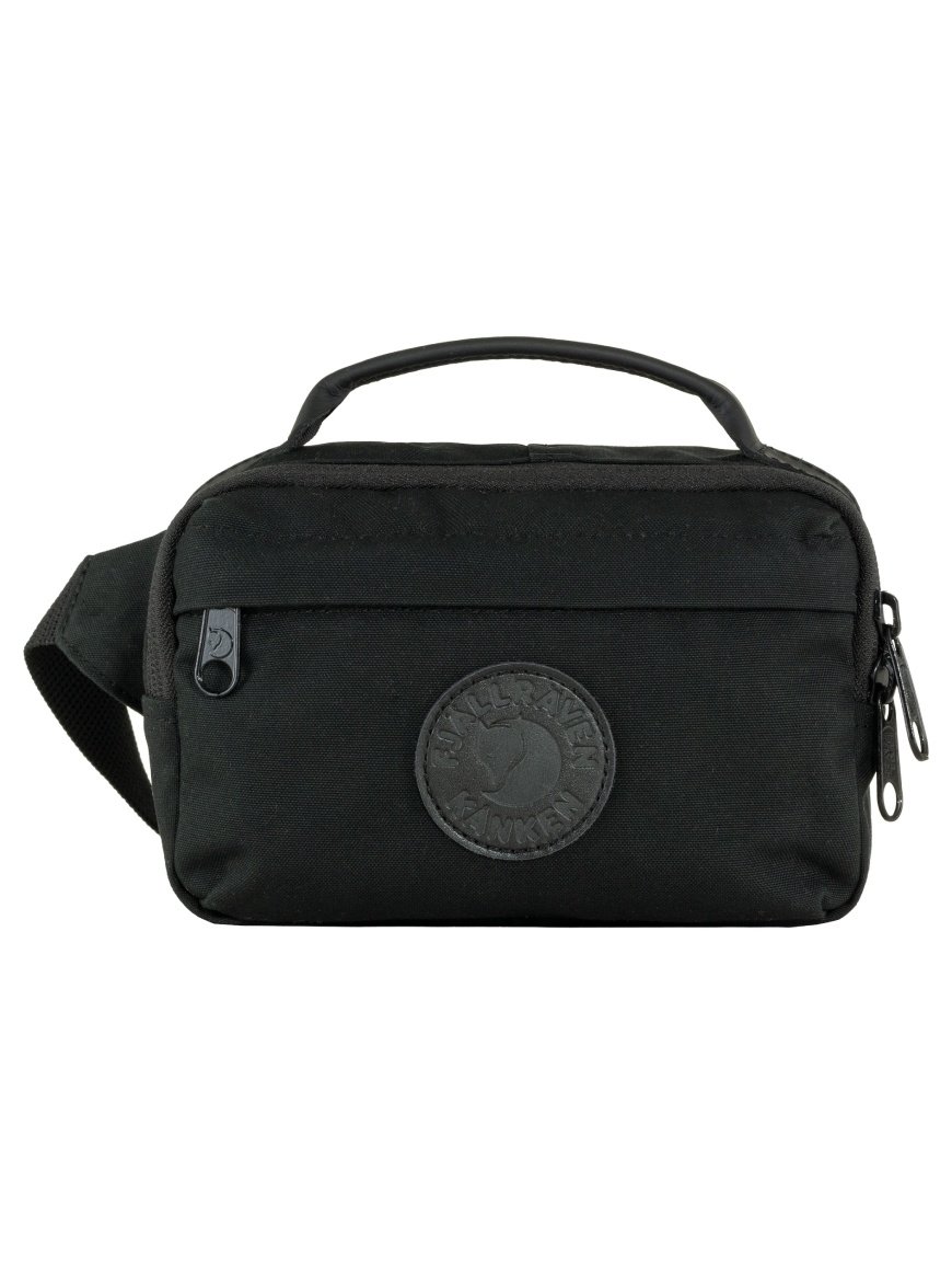 Поясна сумка FJALLRAVEN Kanken No.2 Black Hip Pack Чорний - Robinzon.ua