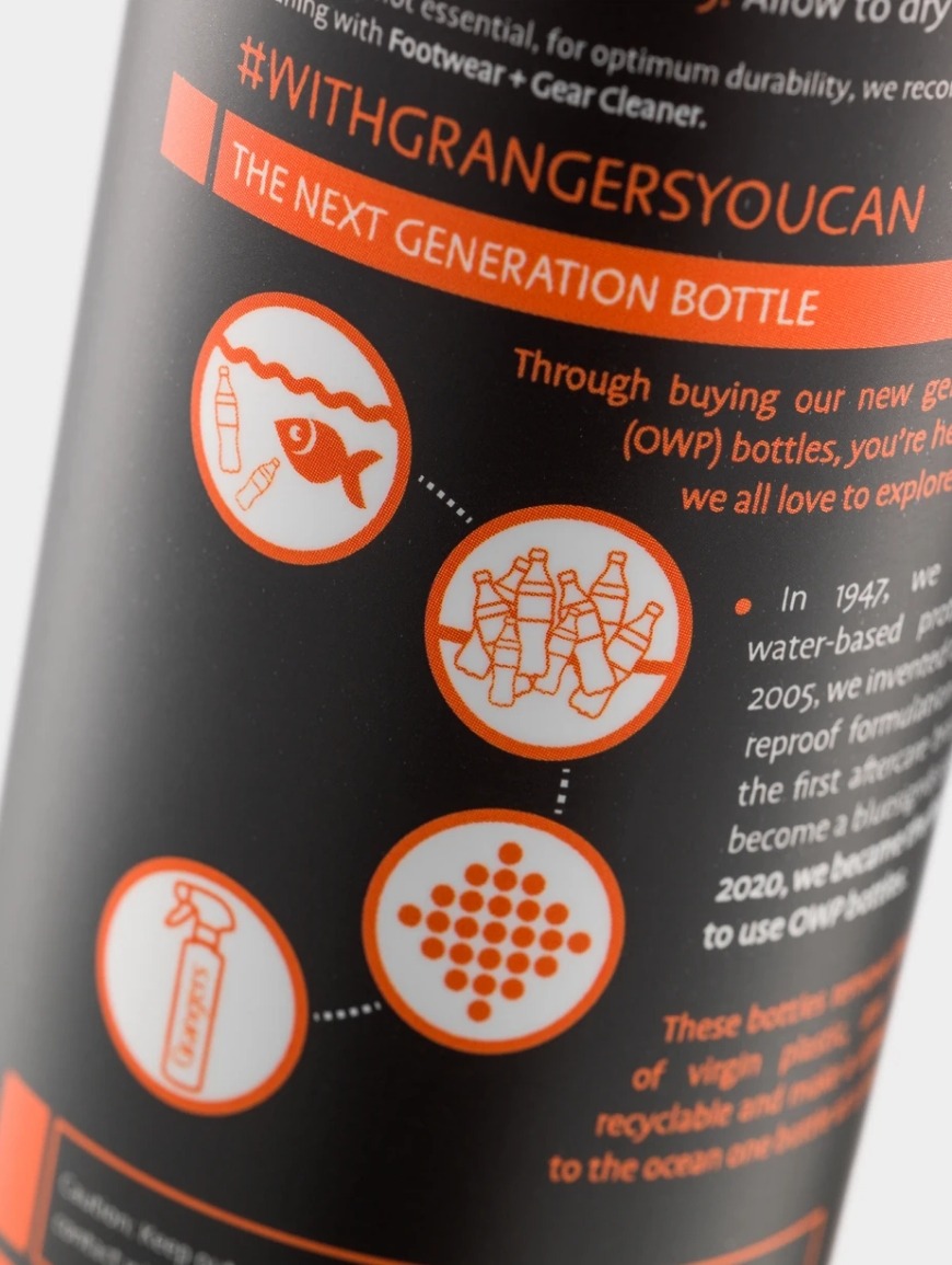 Просочення-спрей для взуття Grangers Footwear Repel Plus, 275 мл (GRF201) - 2 - Robinzon.ua