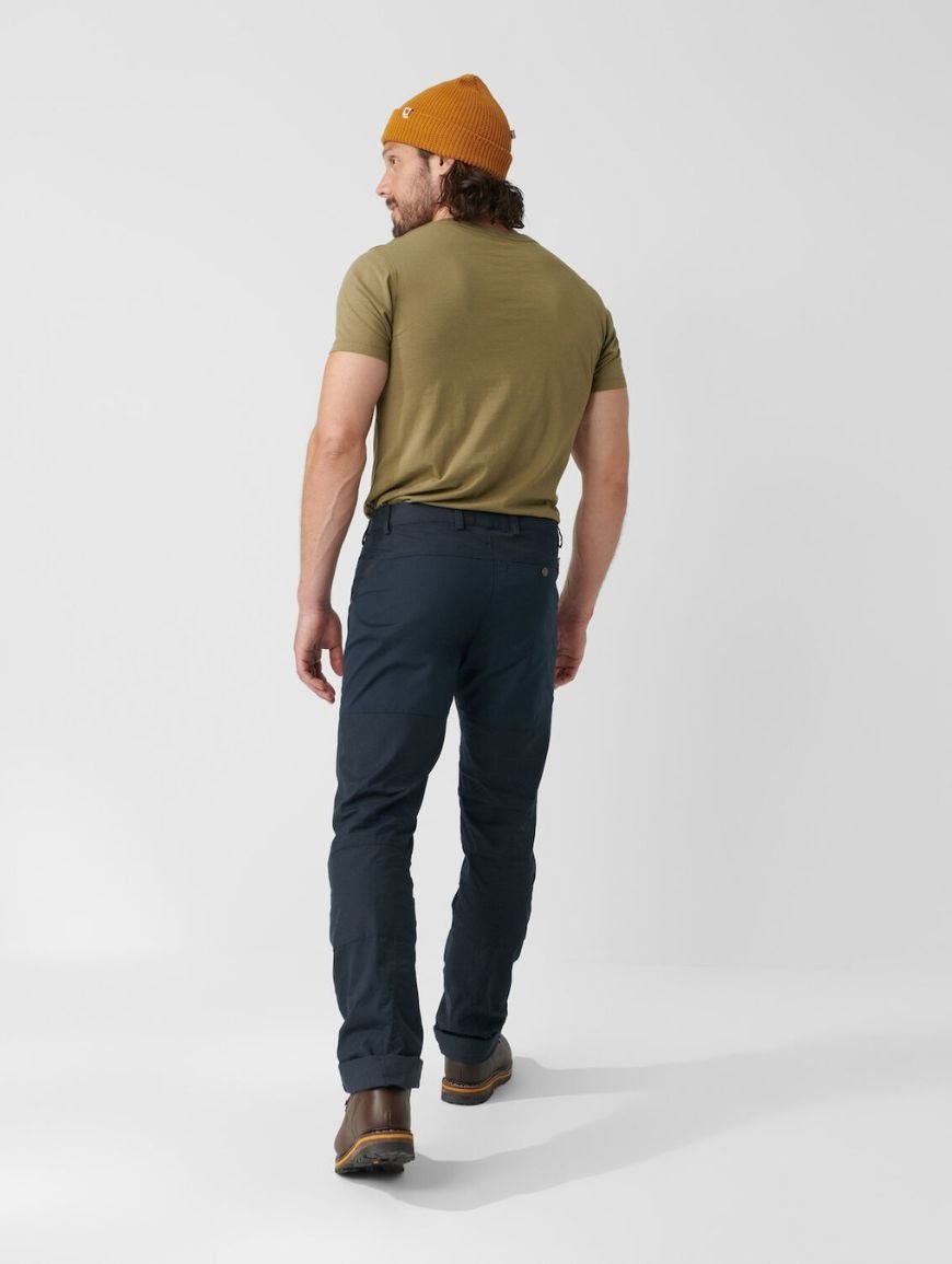 Штани FJALLRAVEN Nils Trousers Long Темно-синій XXL-XXXL/58 - 3 - Robinzon.ua
