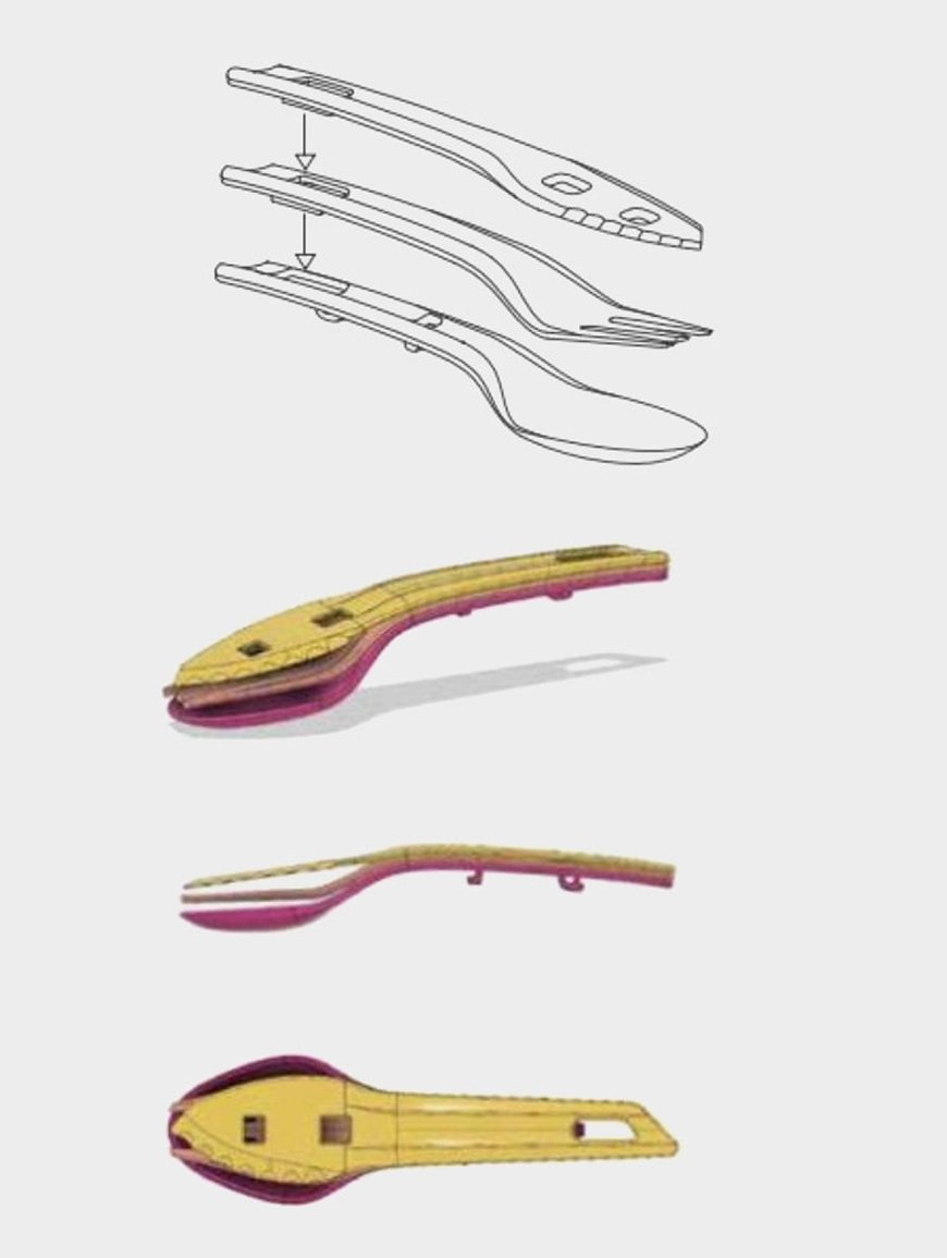 Столовые приборы WILDO OCYs Оливковый - 3 - Robinzon.ua