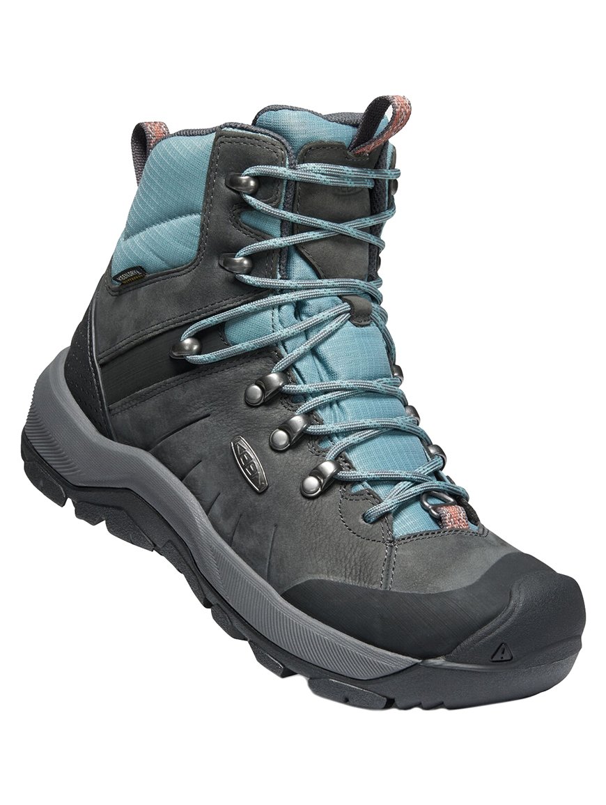 Черевики KEEN Revel IV Mid Polar W Сірий/блакитний 41 - Robinzon.ua