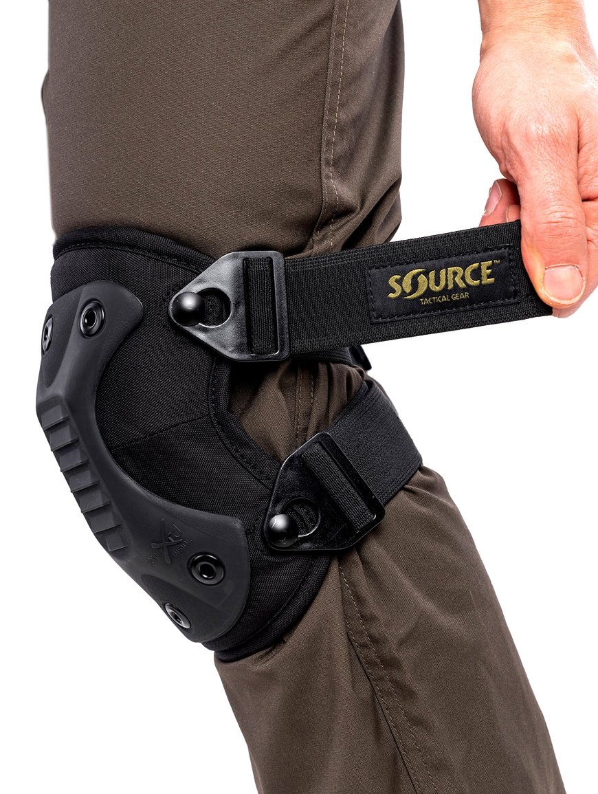 Аксессуар SOURCE Shock absorbing knee pads Черный One Size - 2 - Robinzon.ua