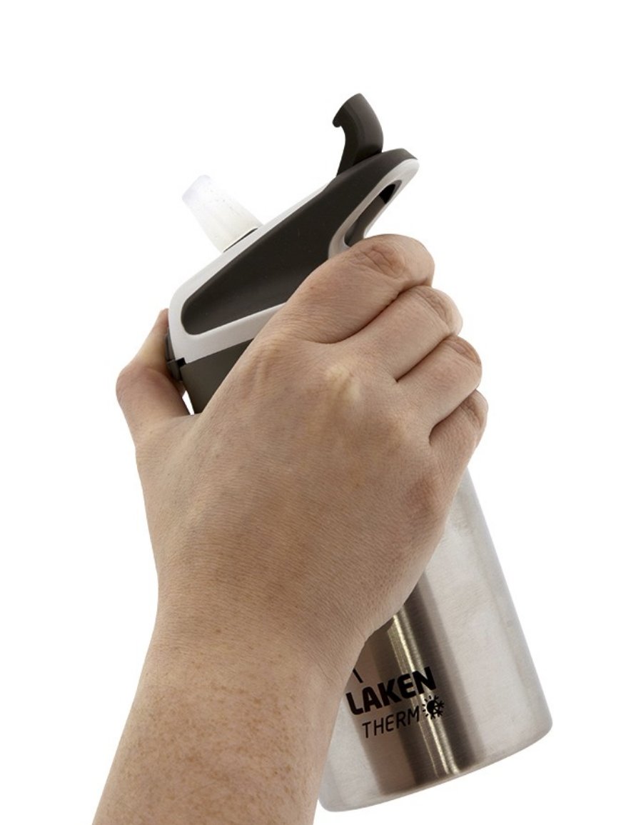 Термопляшка LAKEN Summit Thermo Bottle 0,75L Жовтий - 2 - Robinzon.ua