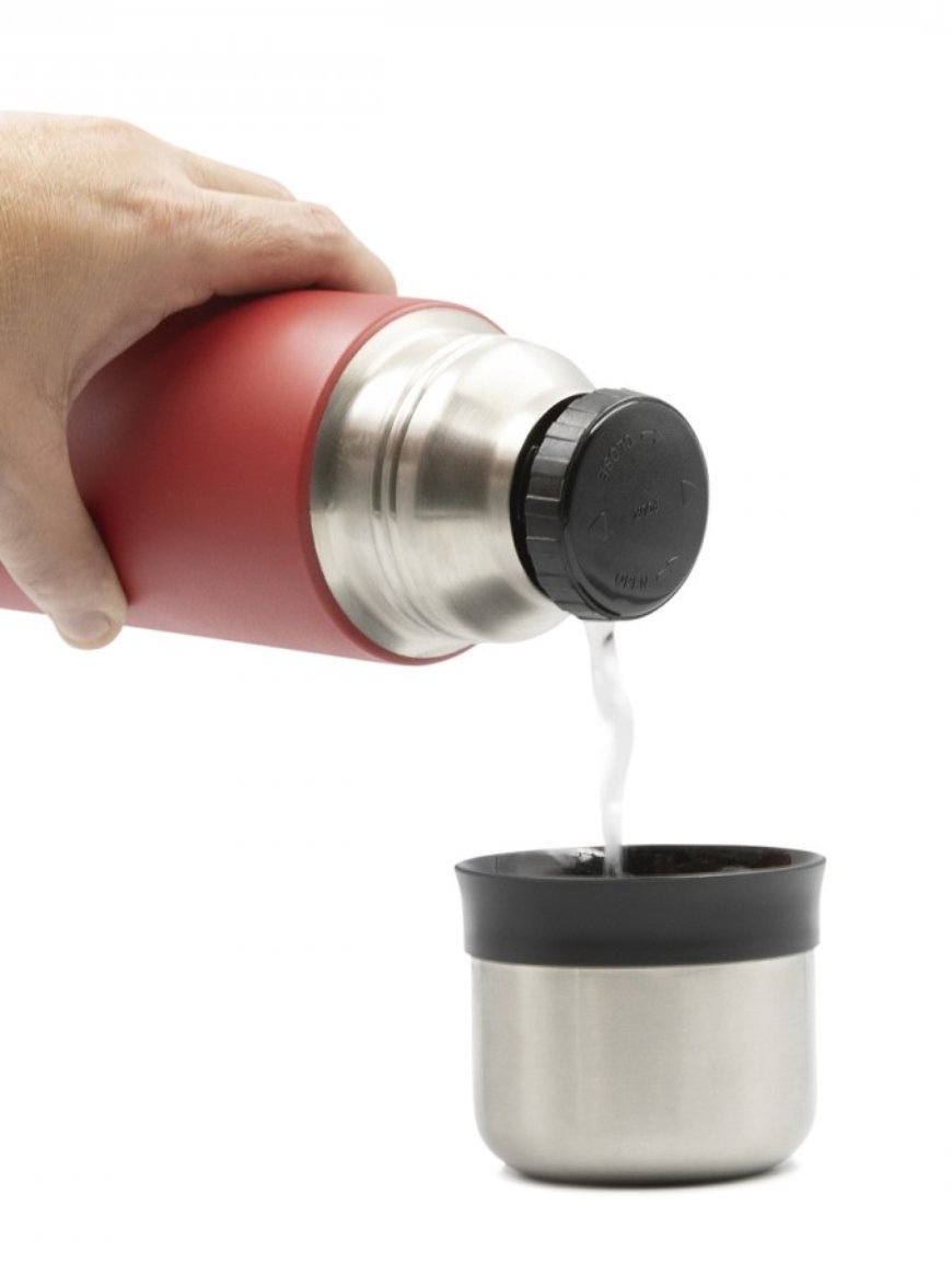 Термос LAKEN Thermo Liquids Flask 0,75L Червоний - 3 - Robinzon.ua