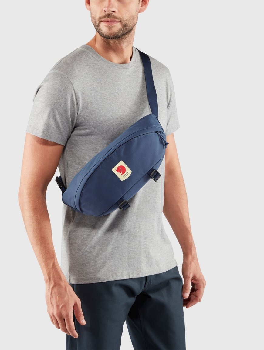 Сумка поясная FJALLRAVEN Ulvo Hip Pack Large Черный - 8 - Robinzon.ua