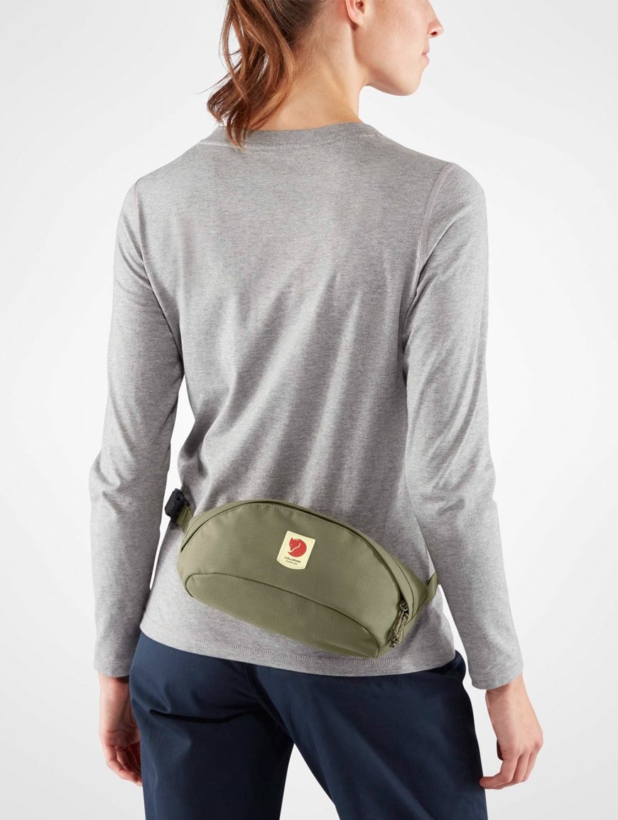 Сумка поясна FJALLRAVEN Ulvo Hip Pack Medium Чорний - 5 - Robinzon.ua