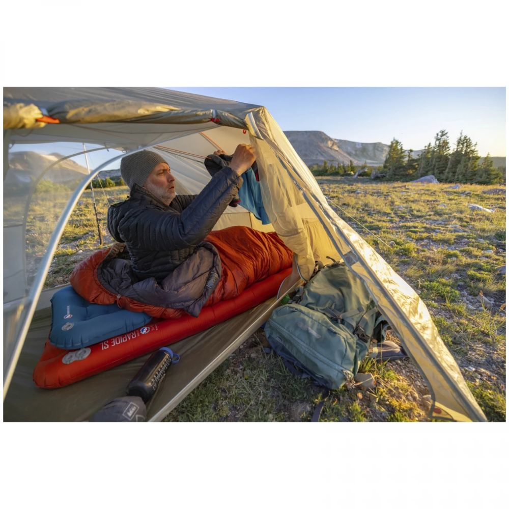 Надувной коврик Big Agnes Rapide SL Insulated 20x72 Regular orange - 4 - Robinzon.ua