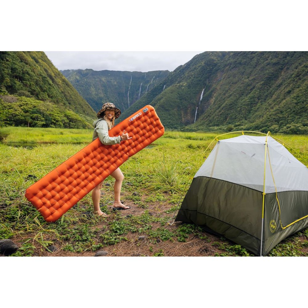 Надувной коврик Big Agnes Rapide SL Insulated 20x78 Long orange - 2 - Robinzon.ua