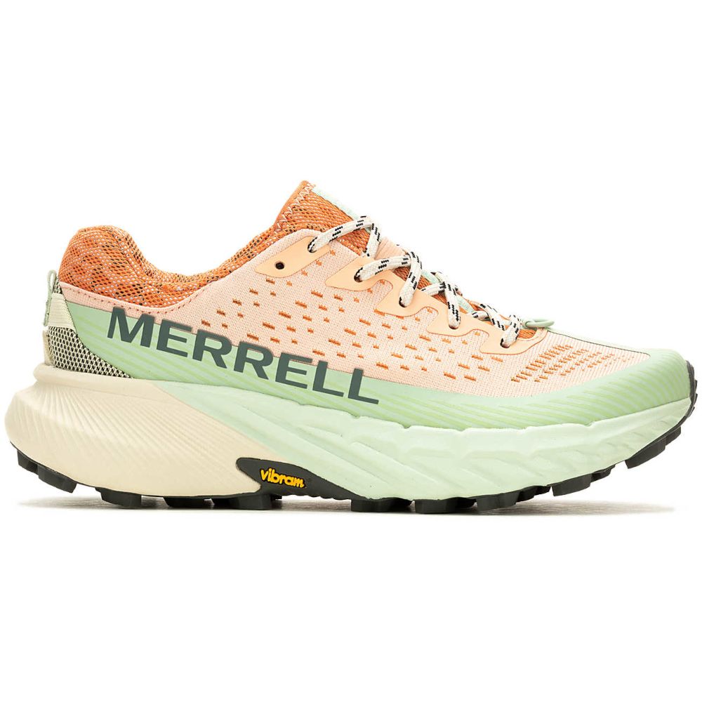 Кроссовки женские Merrell AGILITY PEAK 5 peach/spray - 41 - персиковый/зеленый - 1 - Robinzon.ua