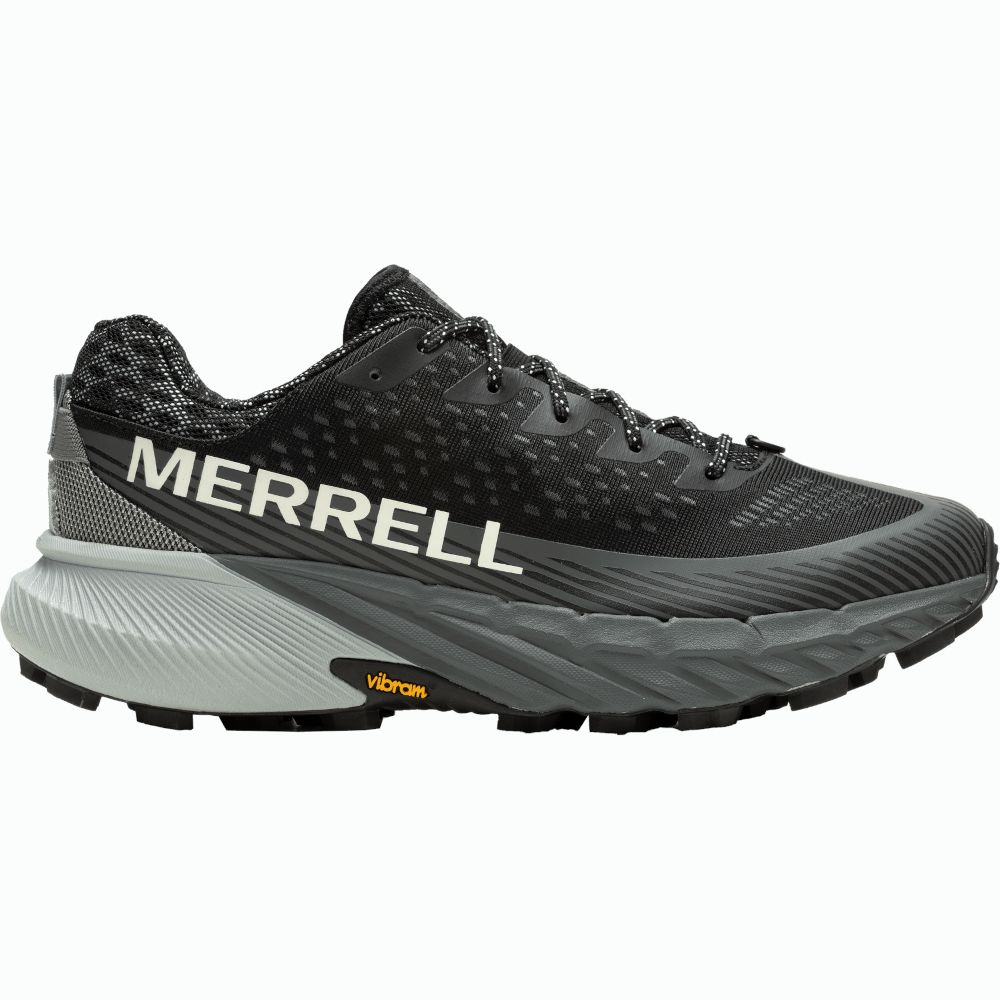 Кроссовки мужские Merrell AGILITY PEAK 5 black/granite - 46 - черный/серый - Robinzon.ua