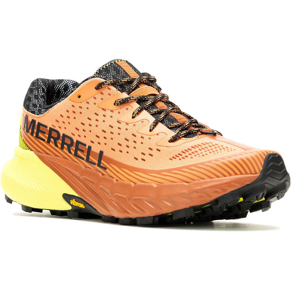 Кроссовки мужские Merrell AGILITY PEAK 5 melon/clay - 46 - помаранчевий/желтый - 4 - Robinzon.ua