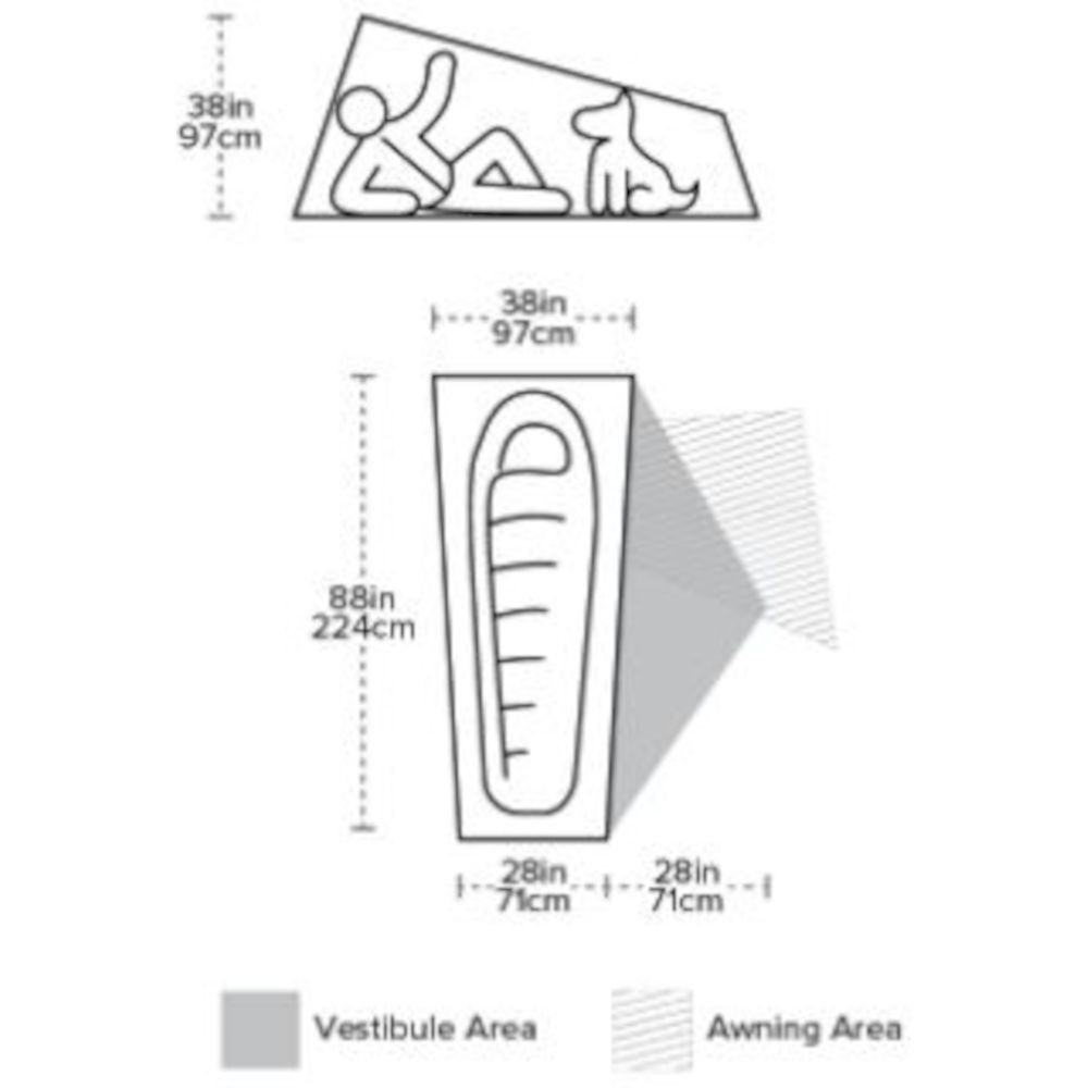 Палатка Big Agnes Copper Spur HV UL1 orange - 5 - Robinzon.ua