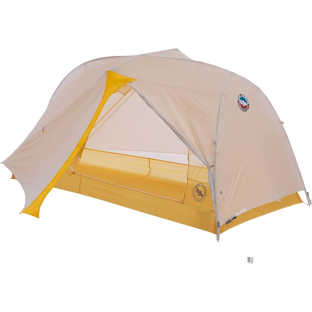 Палатка Big Agnes Tiger Wall UL1 Light gray/yellow - Robinzon.ua