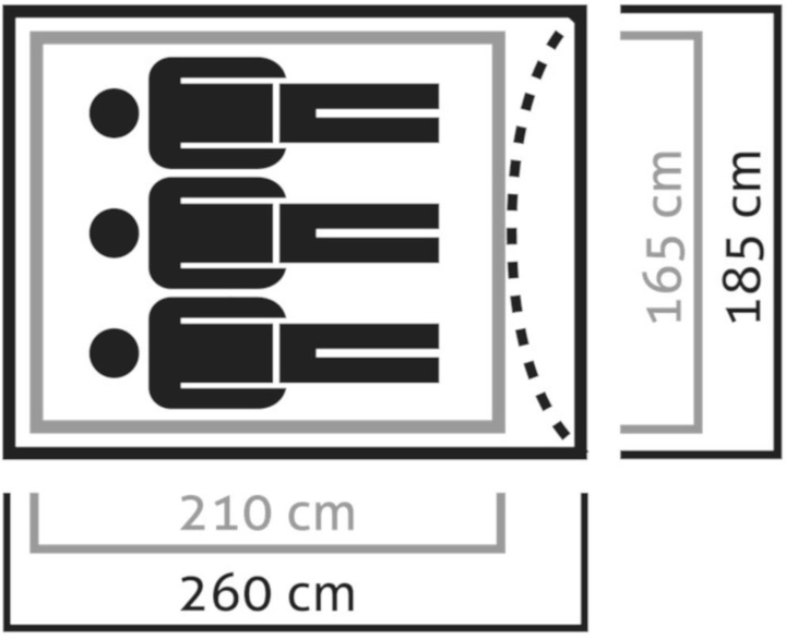 Палатка Salewa LITETREK III 5623 5315 - UNI - серая - 1 Палатка Salewa LITETREK III 5623 5315 - UNI - серая - 1 - Robinzon.ua
