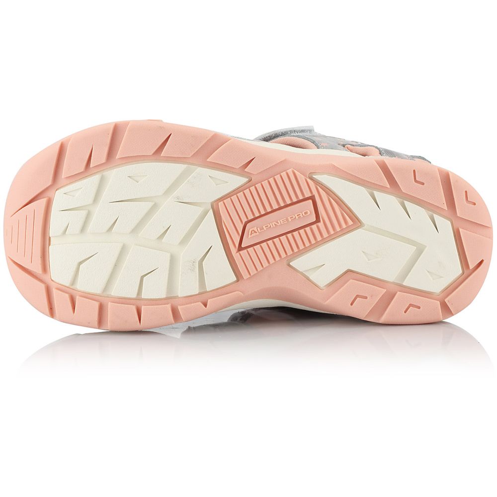 Сандалии Alpine Pro GROBO KBTA362 773 - 34 - серый/коралловый - 4 - Robinzon.ua