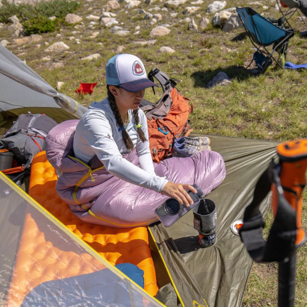 Спальник Big Agnes Ws Greystone 20 (600 DownTek) Ws Regular elderberry - Right Zip - 5 - Robinzon.ua
