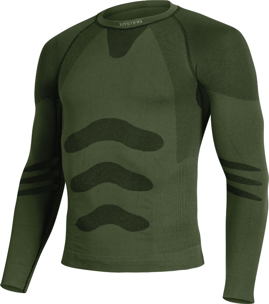 Термофутболка мужская Lasting APOL 6262 - L/XL - зелений - 2 - Robinzon.ua