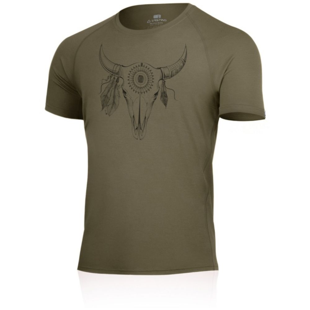 Термофутболка мужская Lasting BULO 6363 - XXL - Хакі - 1 - Robinzon.ua