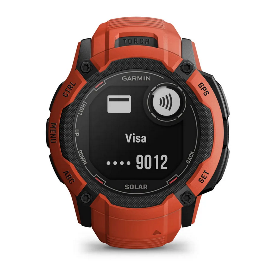 Часы-навигатор Garmin Instinct 2X Solar Flame Red 010-02805-01 - 6 - Robinzon.ua
