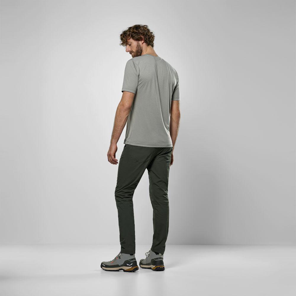 Футболка чоловіча Salewa EAGLE POEM DRY T-SHIRT M 28912 5130 - 54/2X - серый - 4 - Robinzon.ua